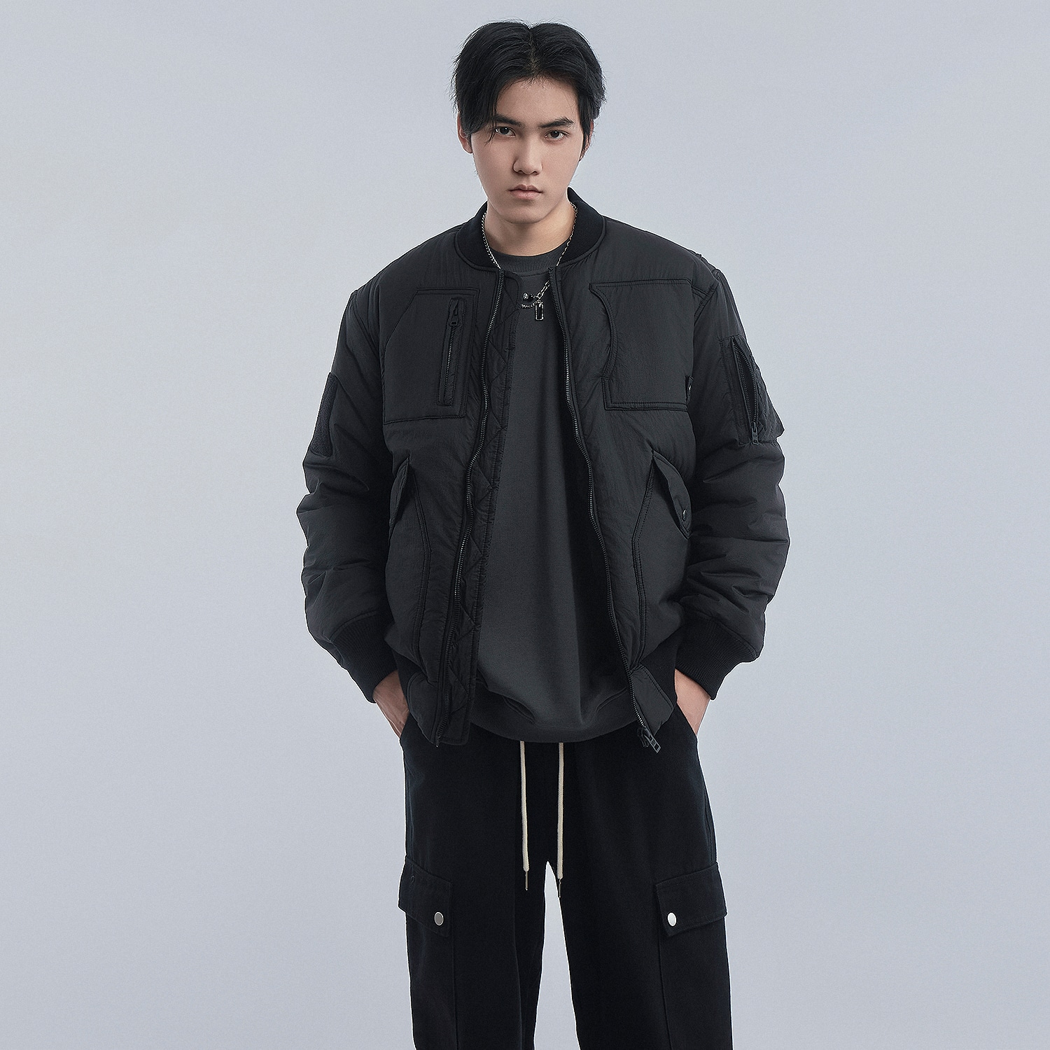 Vip Functional Series Bomber Jacket Black — фото 6