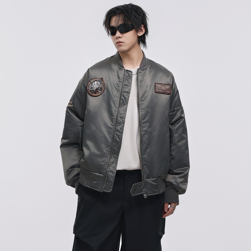 Vip Vintage Badge Air Force Jacket — фото 3