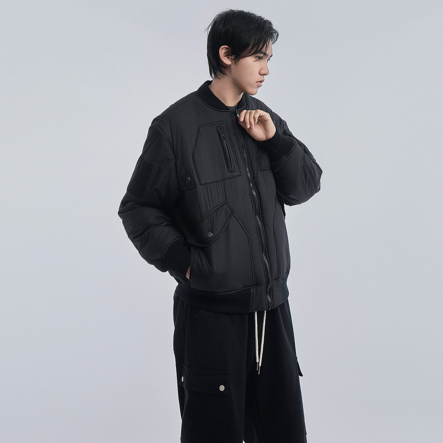 Vip Functional Series Bomber Jacket Black — фото 10