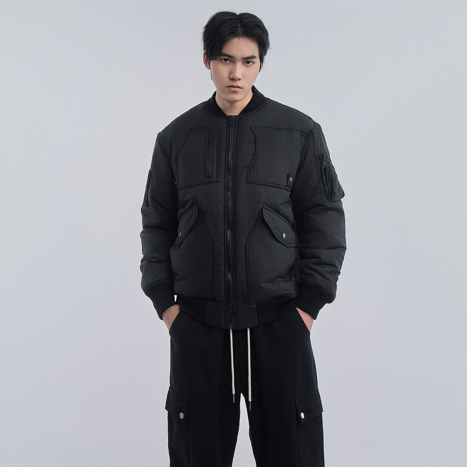 Vip Functional Series Bomber Jacket Black — фото 11