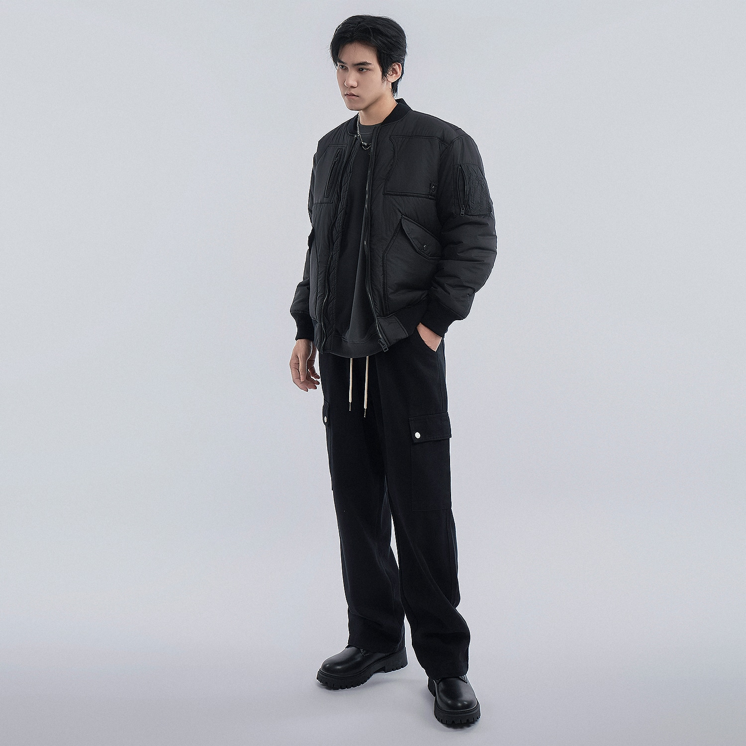 Vip Functional Series Bomber Jacket Black — фото 4