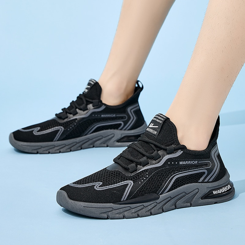 Warrior Black Running Shoes — фото 9