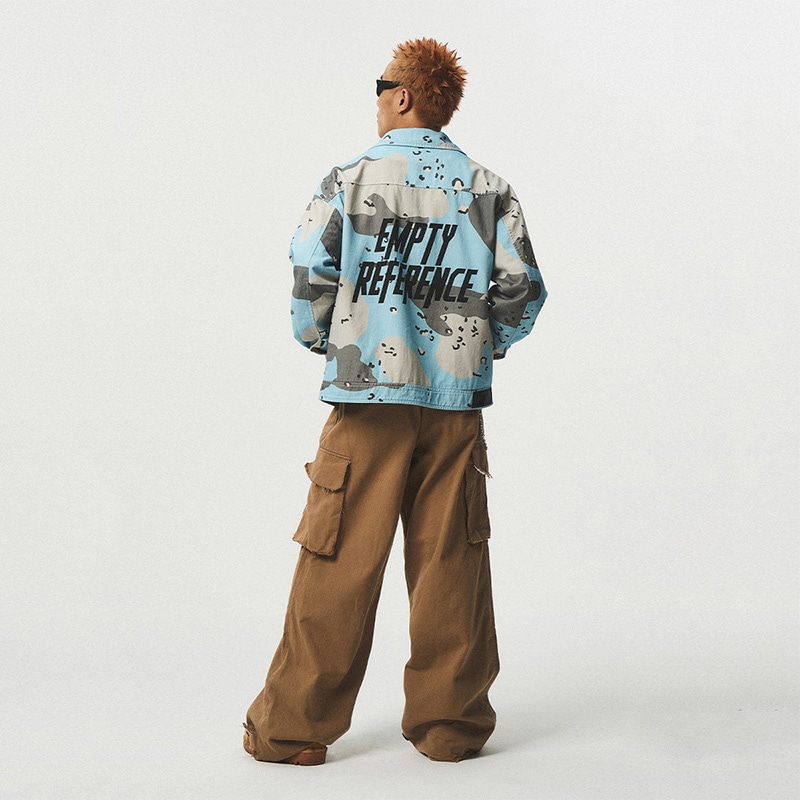 Empty Reference Vintage Camo Pocket Jacket — фото 5