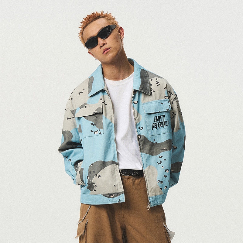 Empty Reference Vintage Camo Pocket Jacket — фото 4