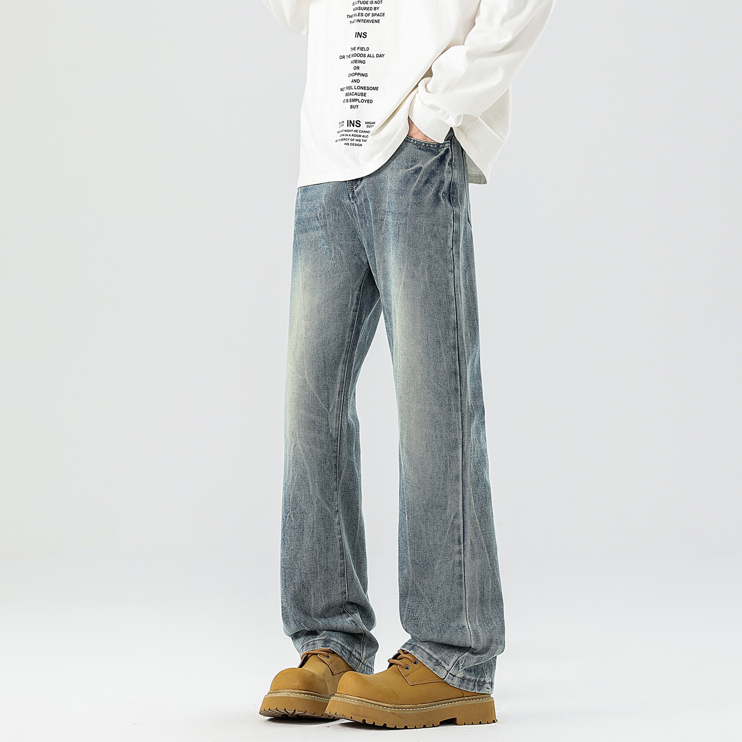 30Braid Vintage Lightning Denim Pants — фото 4