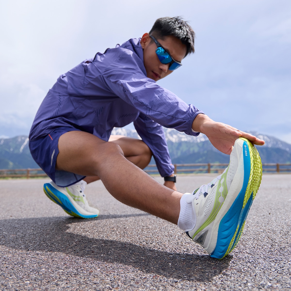 Saucony Endorphin Speed 4 White Green — фото 10