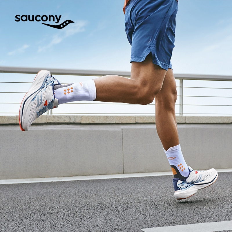 Saucony SLAY 2 White Blue — фото 7