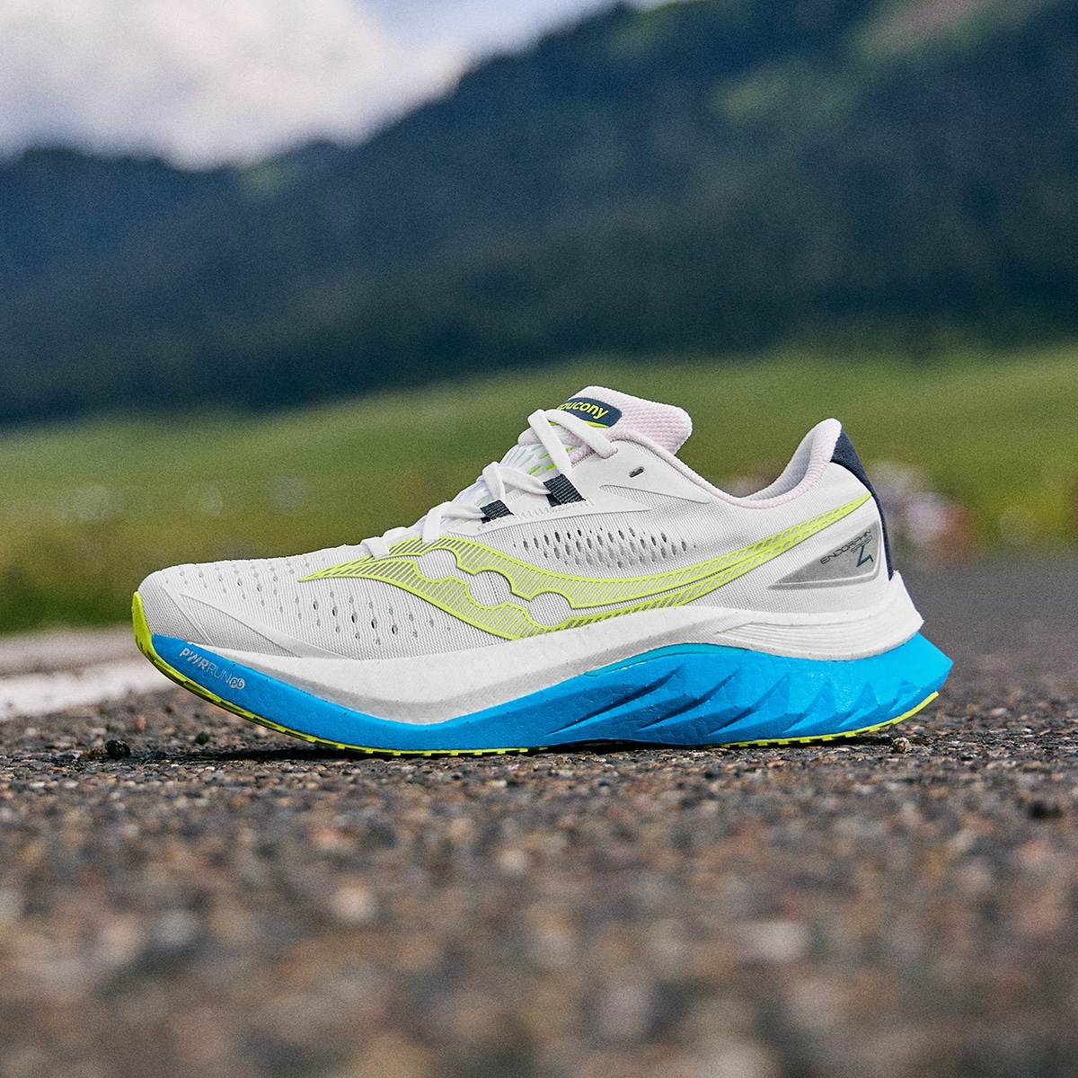 Saucony Endorphin Speed 4 White Green — фото 8