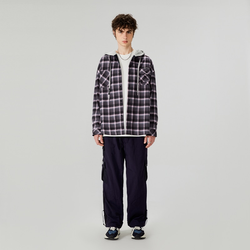Lamlicka SS24 Hooded Jacket Purple — фото 6