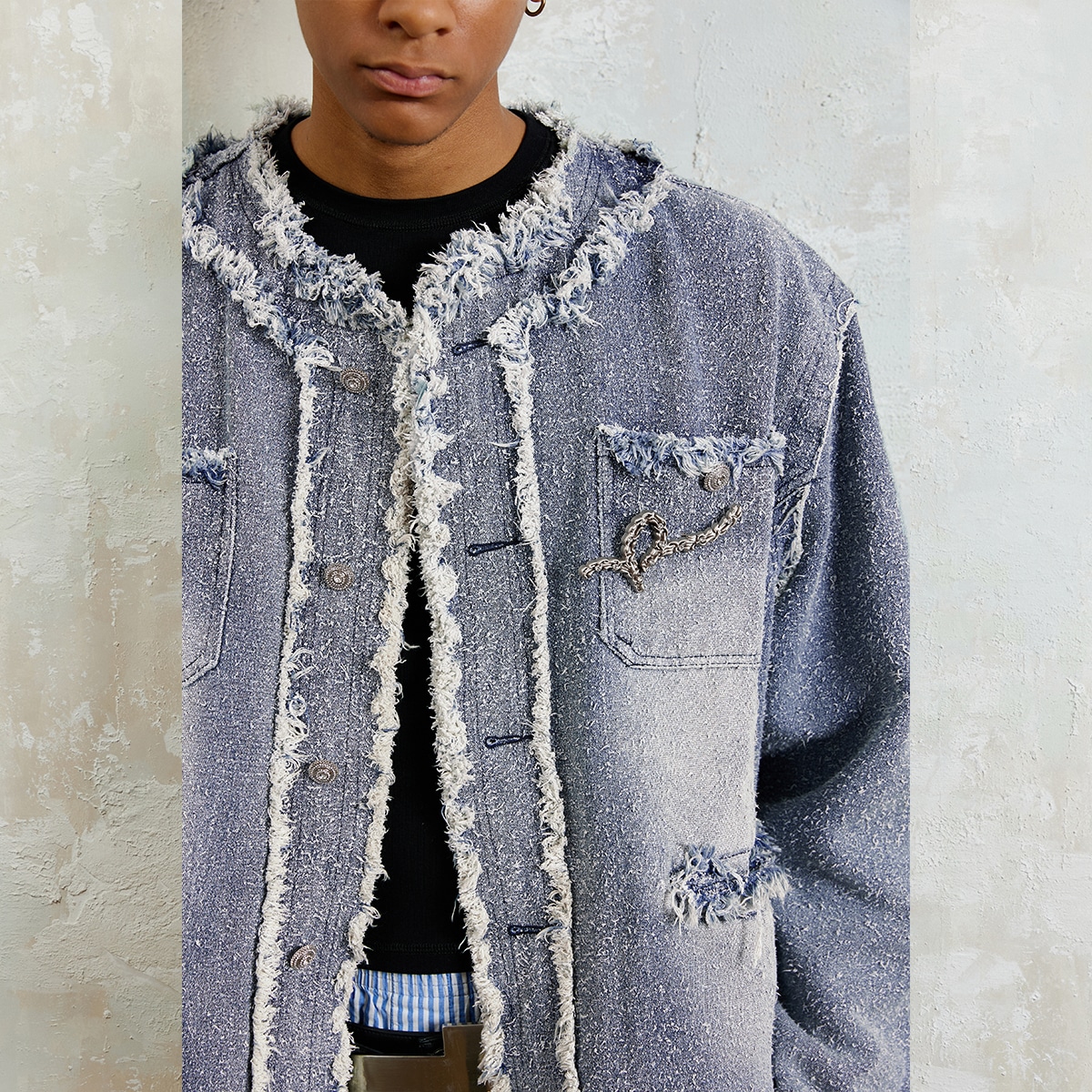 Rocawear Denim Jacket Light Blue — фото 5