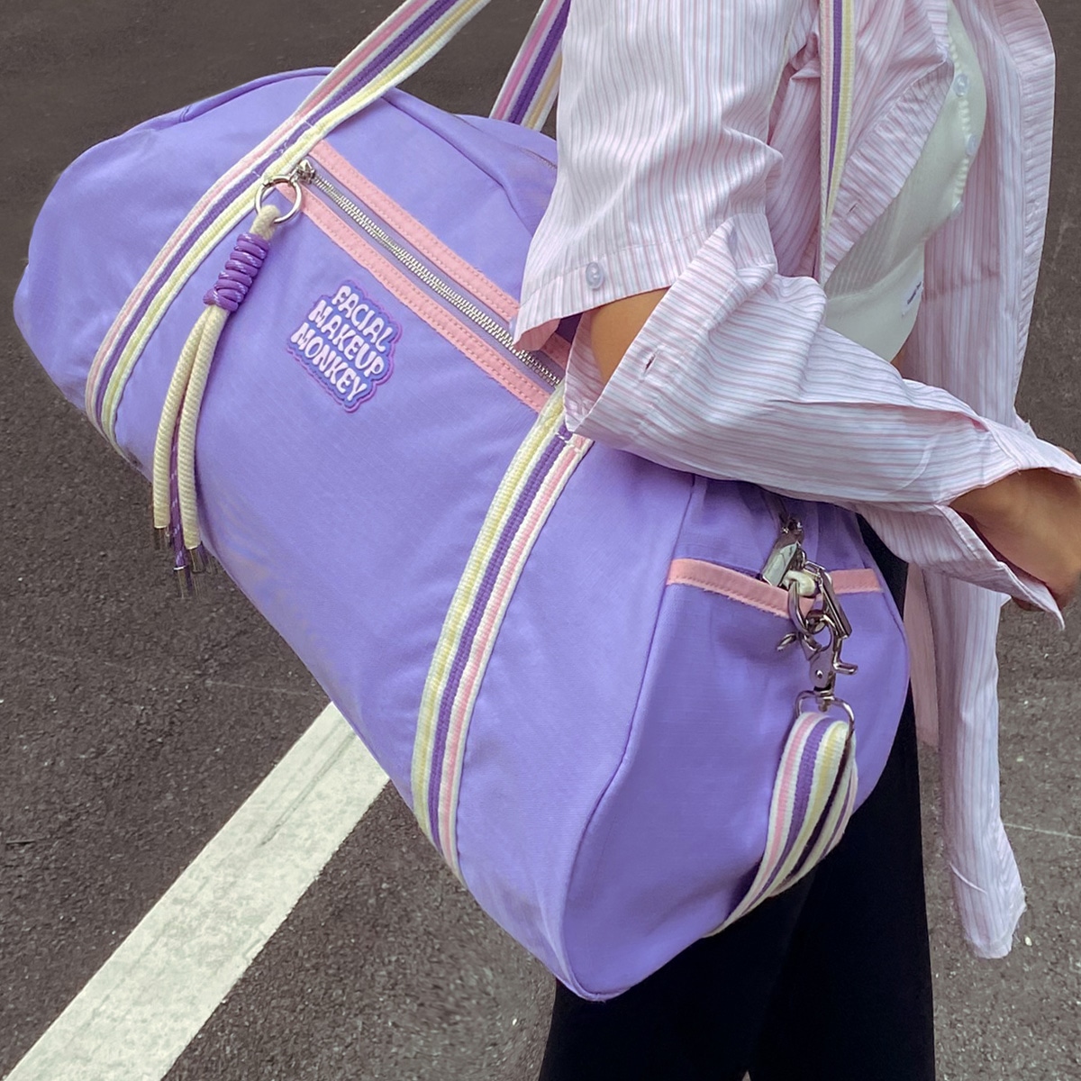 Hatini赫缇妮 Hatini Large Gym Bag Purple — фото 1