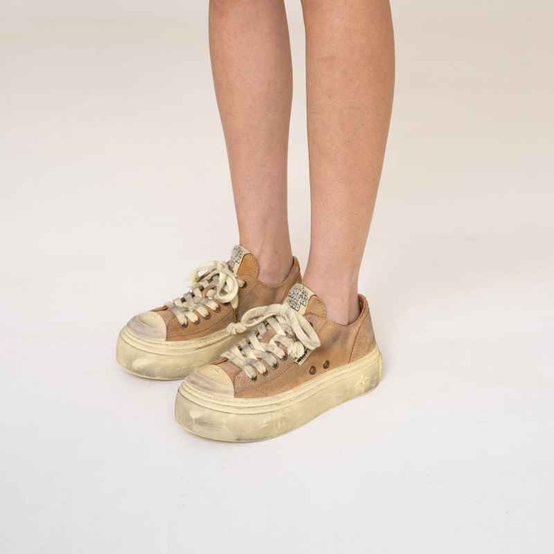 Smfk Vintage Platform Low Sneakers Gingerbread — фото 4