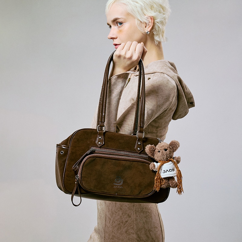 Jacd Boston Tote Sunburn Brown/Chocolate — фото 11