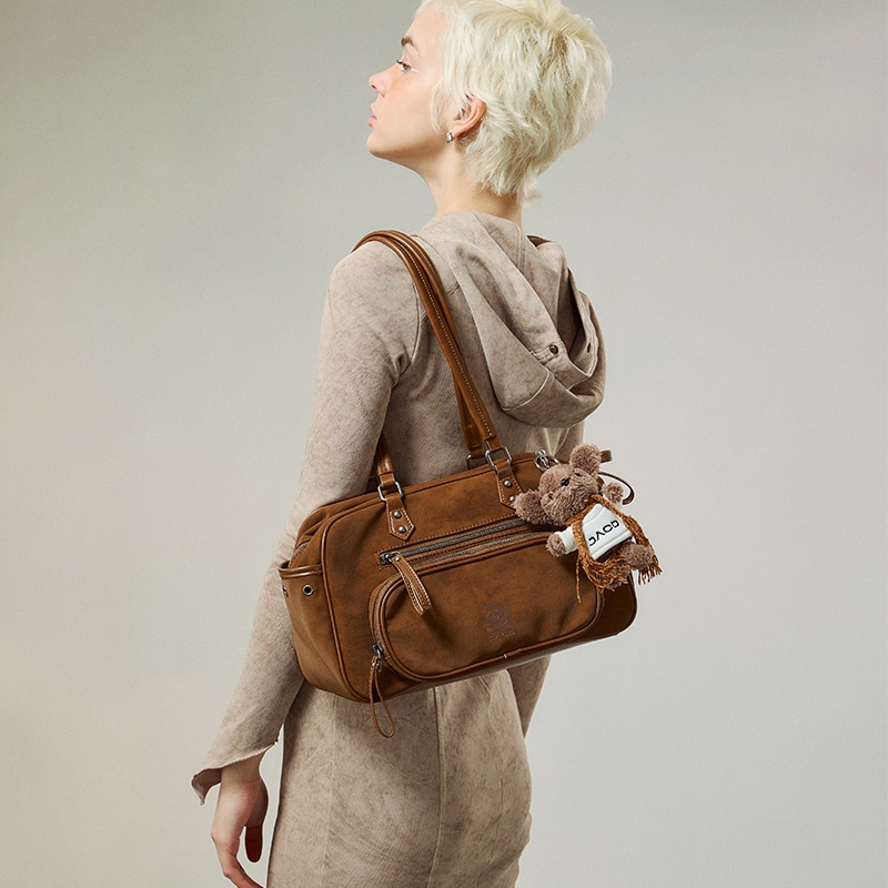 Jacd Boston Tote Sunburn Brown/Chocolate — фото 5