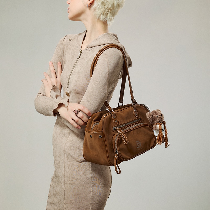 Jacd Boston Tote Sunburn Brown/Chocolate — фото 3