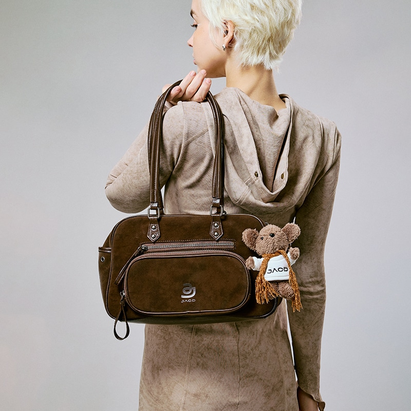 Jacd Boston Tote Sunburn Brown/Chocolate — фото 10