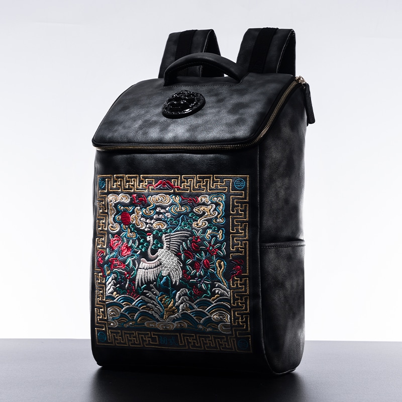 初弎 ChuSanh Black Lion Backpack — фото 5