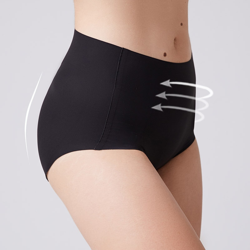 弗利少女 Fuli Mid-Rise Briefs Black — фото 2