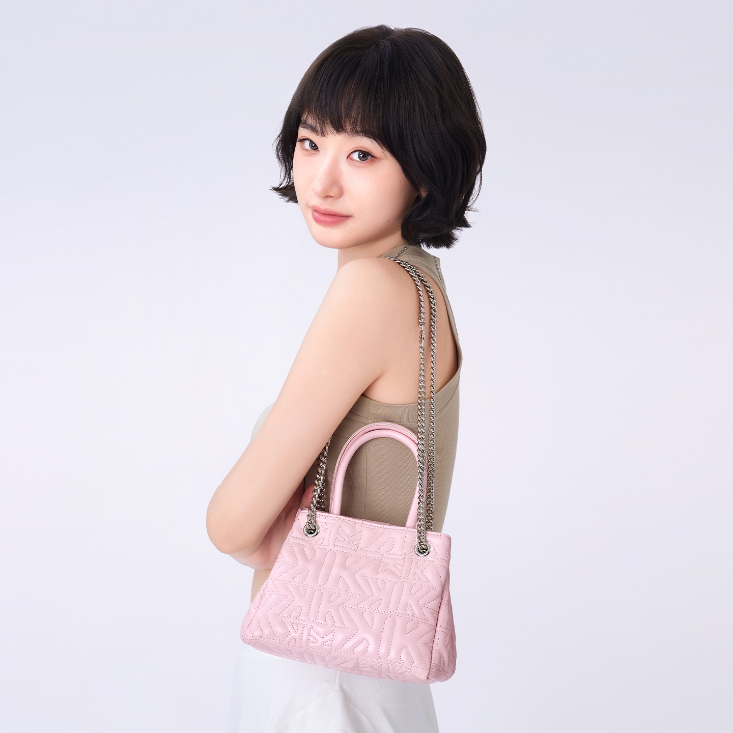 Kappa Bucket Bag Light Pink — фото 4