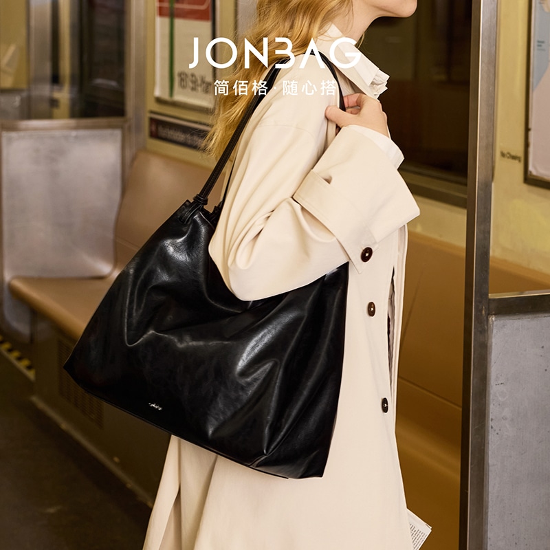 Jonbag Tote Bag Black — фото 2