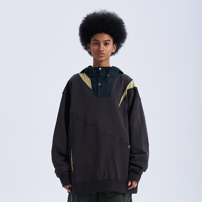 A Square Roota A SQUARE ROOT Retro Half-Zip Sweatshirt — фото 5