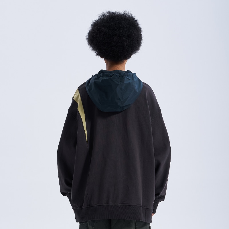 A Square Roota A SQUARE ROOT Retro Half-Zip Sweatshirt — фото 3