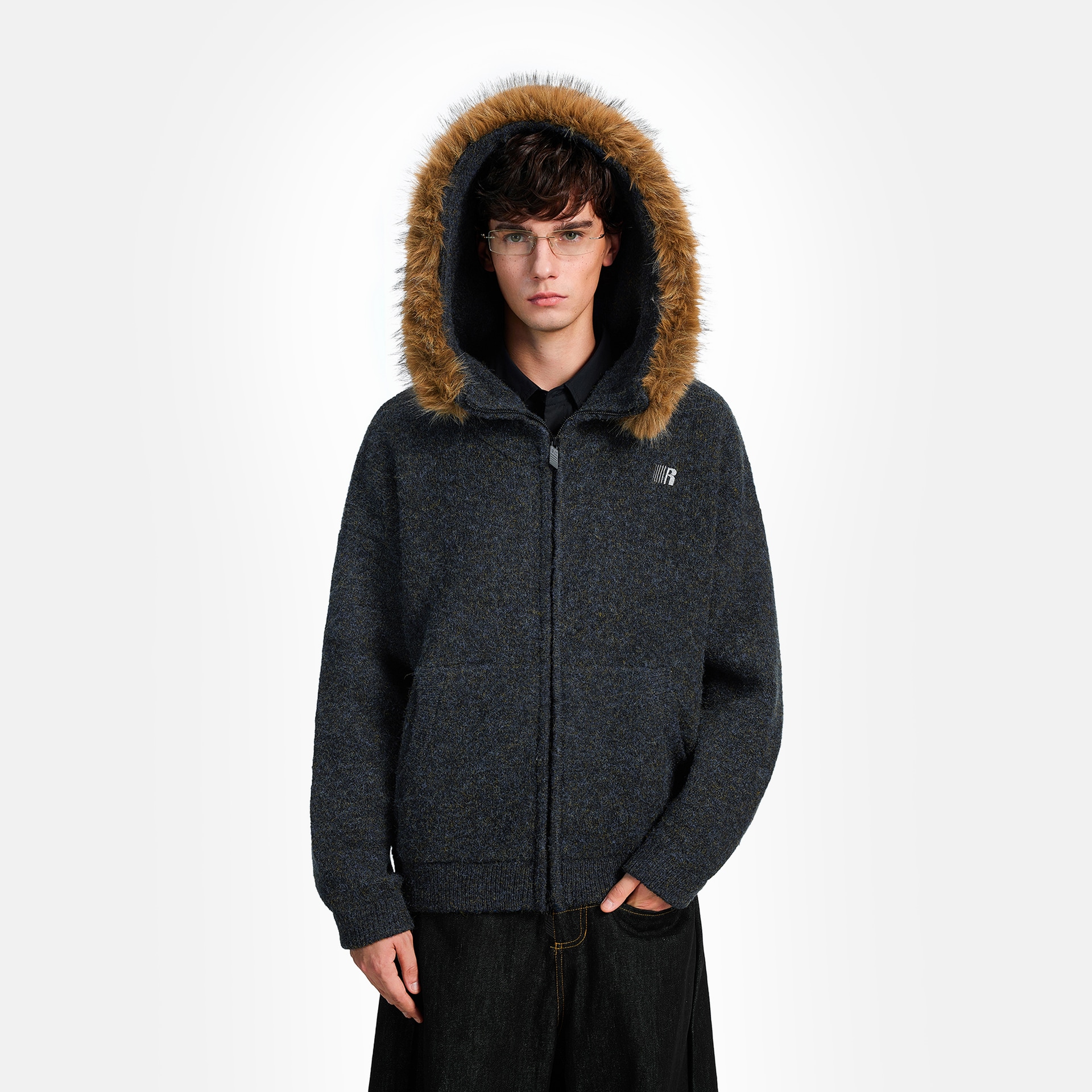 Fdr Vintage Zip-Up Hoodie — фото 7