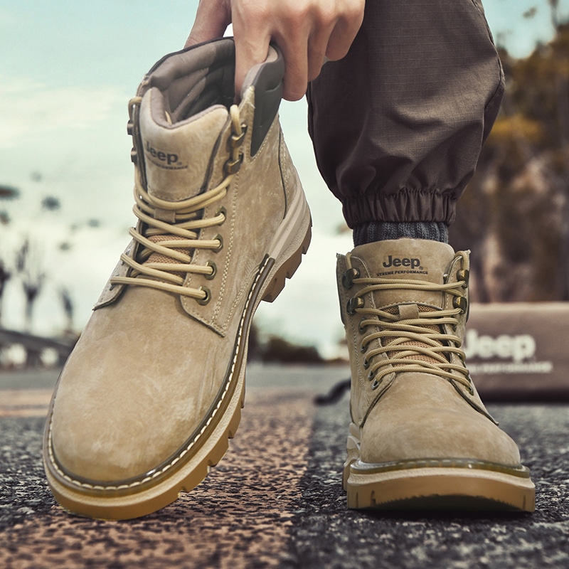 Jeep Classic Retro Martin Boots Sand — фото 6