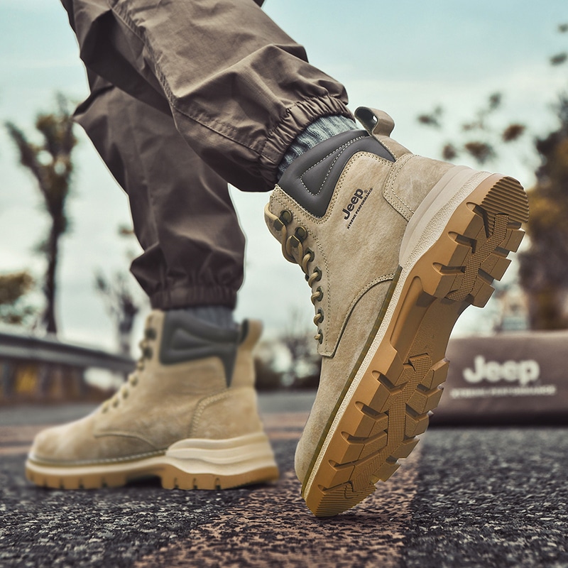 Jeep Classic Retro Martin Boots Sand — фото 8