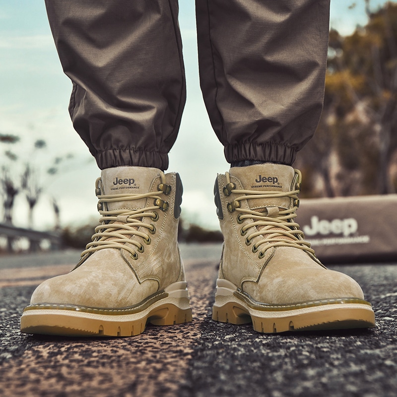 Jeep Classic Retro Martin Boots Sand — фото 7