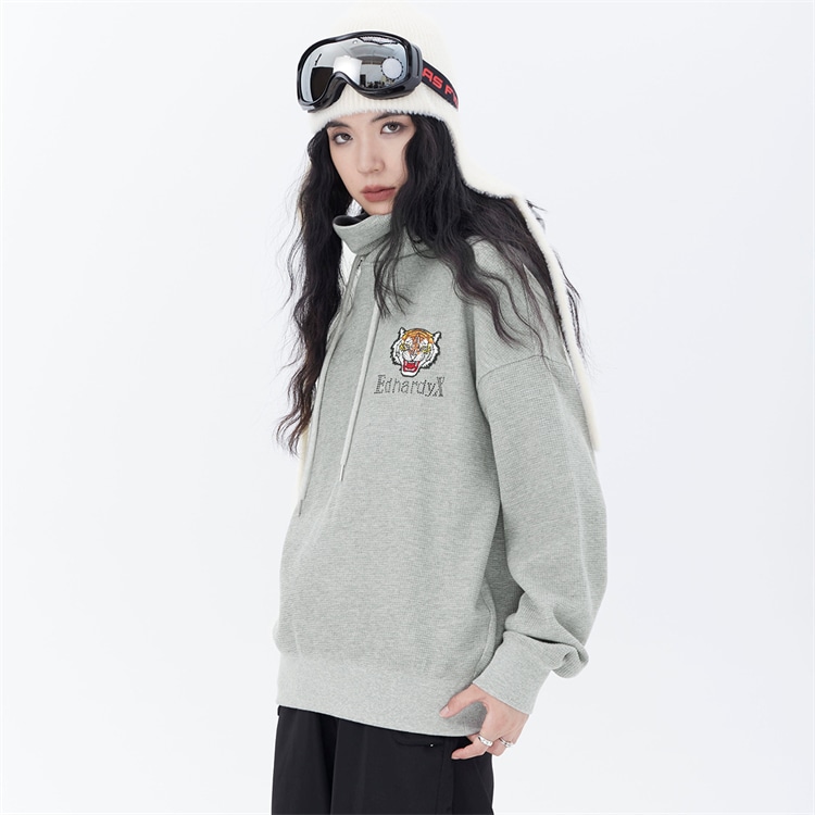 Ed Hardy X Ed Hardy Tiger Logo Hoodie — фото 9