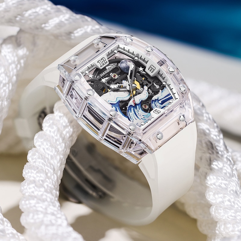Hanboro HBR9038 White Dial — фото 4
