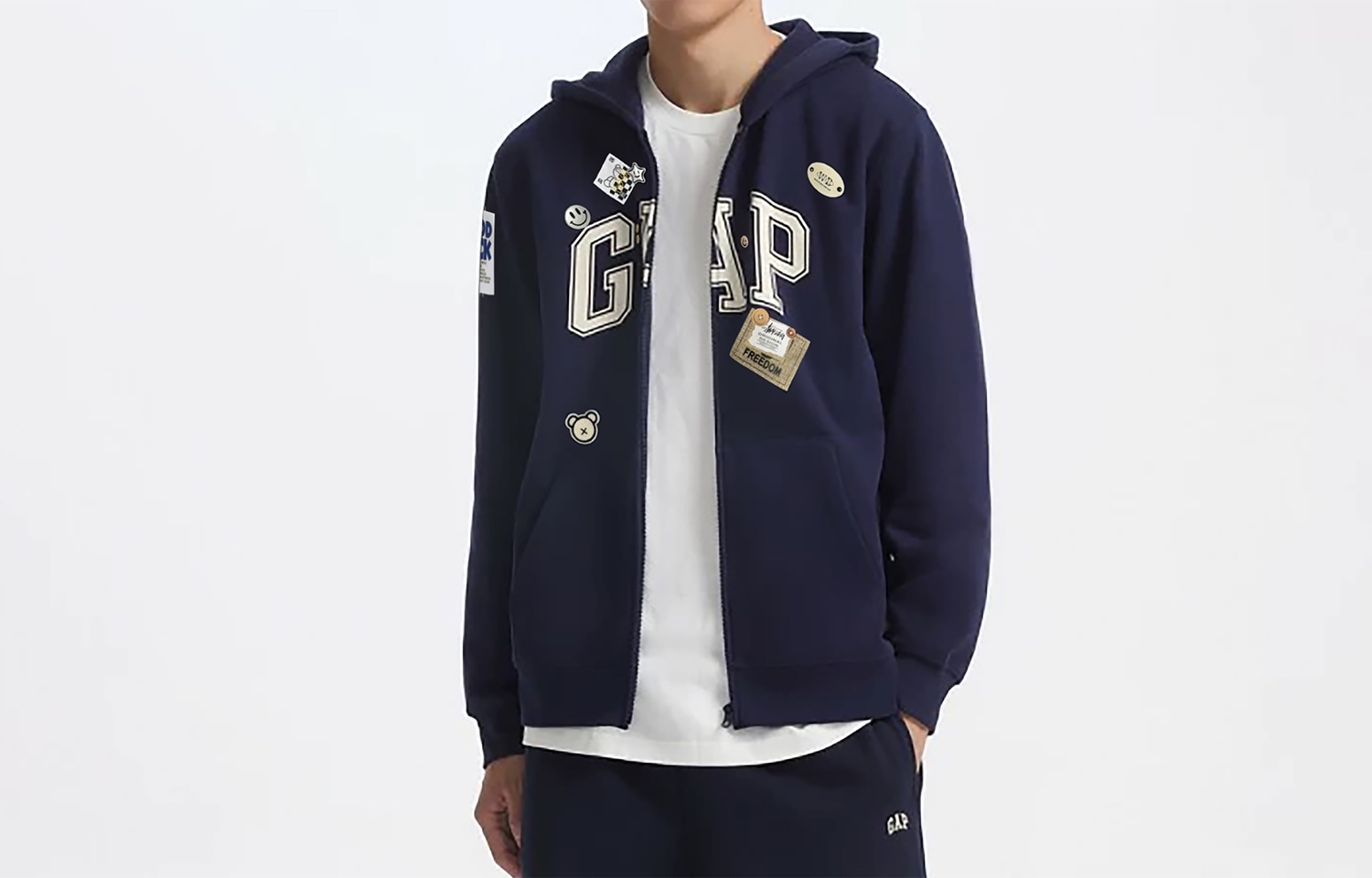 Gap Hoodie Blue — фото 2