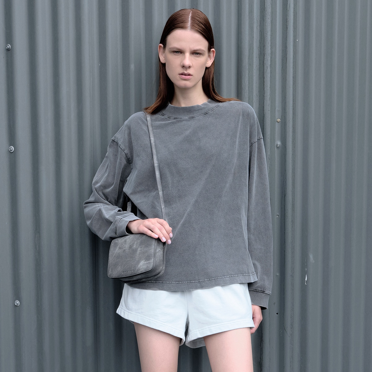 Charles&Keith CHARLESKEITH ck PU Dark Grey — фото 4