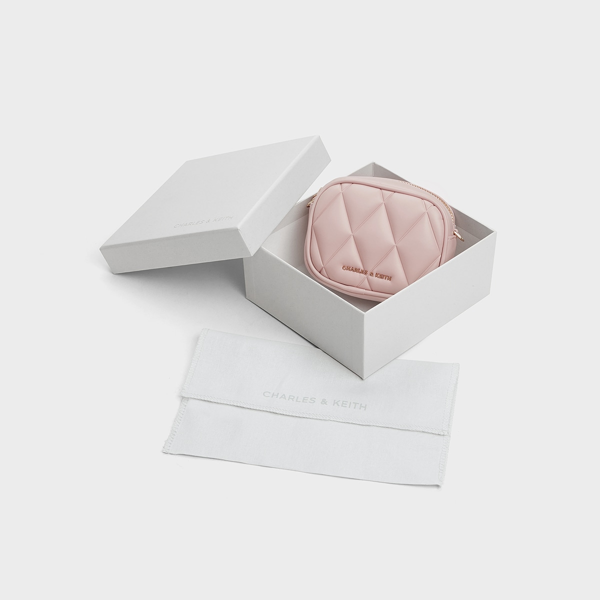 Charles&Keith CHARLESKEITH CK BlackLight PinkCream — фото 10