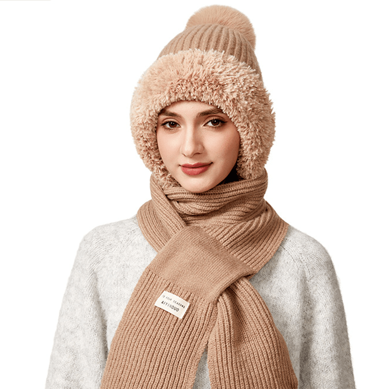 Aajf Knit Hooded Scarf — фото 2