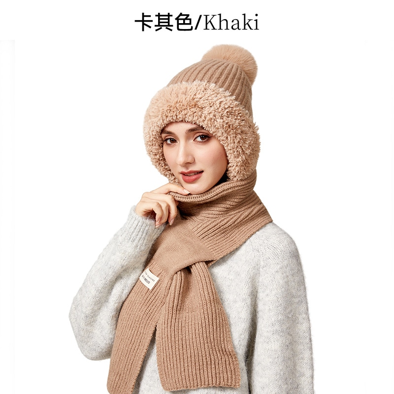 Aajf Knit Hooded Scarf — фото 1