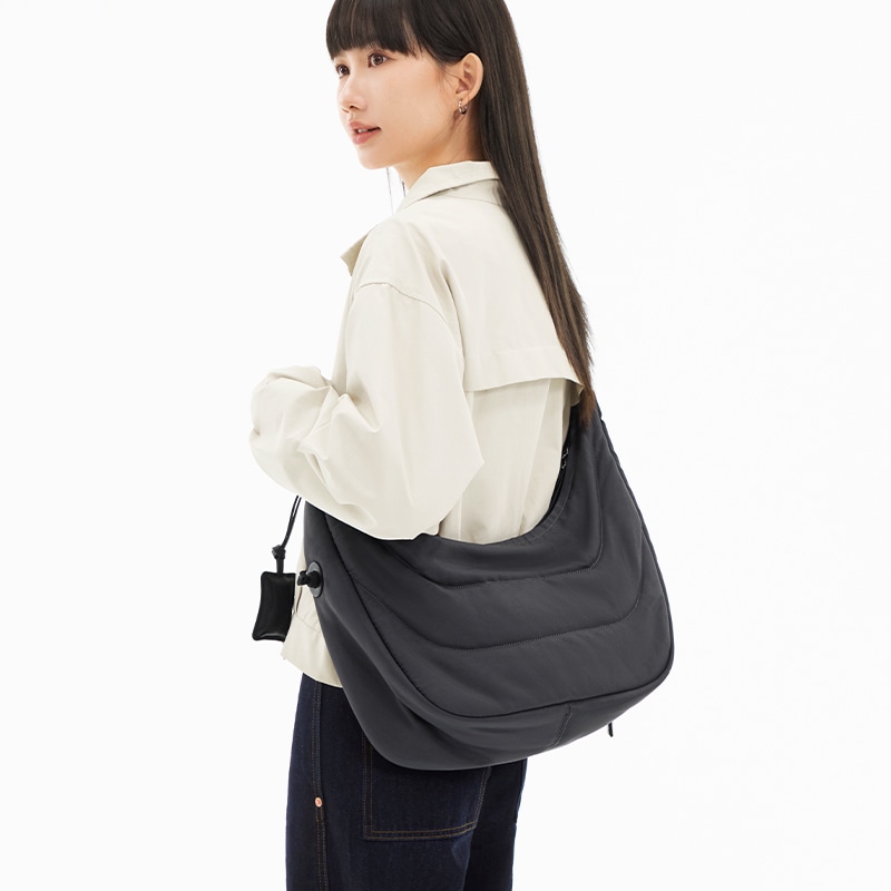闪潮/LIVEBOX EN DIRECT LIVEBOX Nylon Crossbody Bag — фото 5