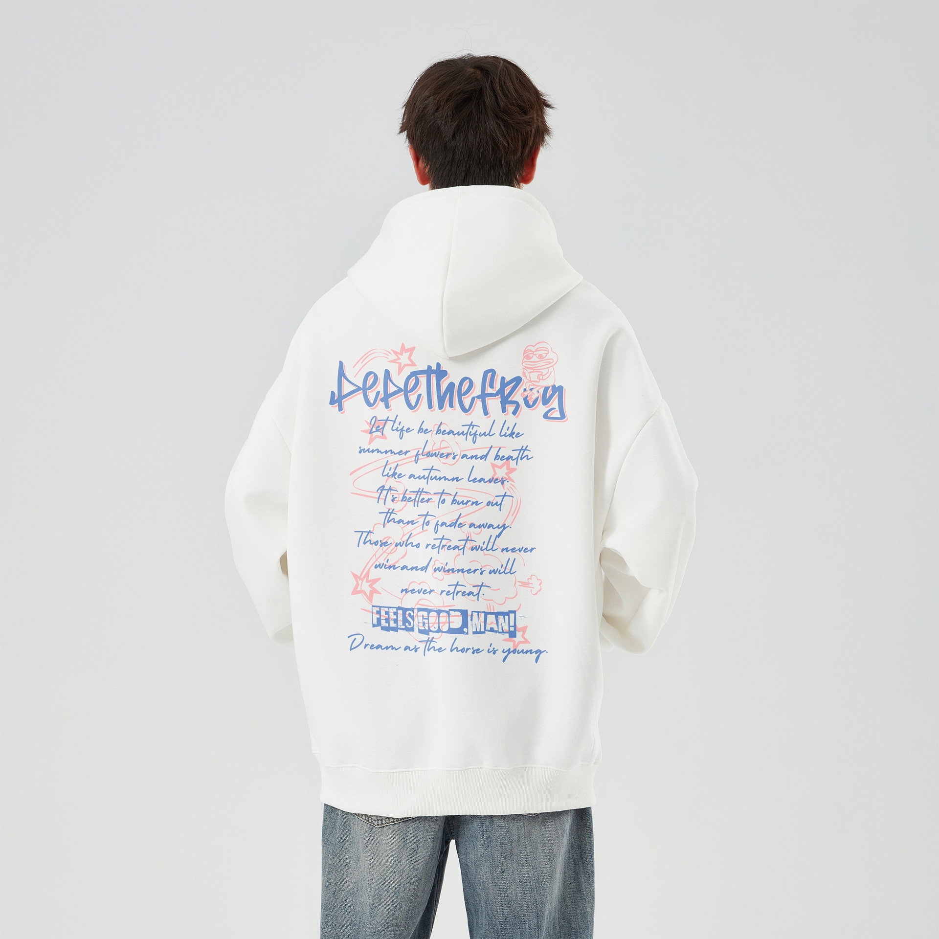 Pepe The Frog Logo Hoodie — фото 7