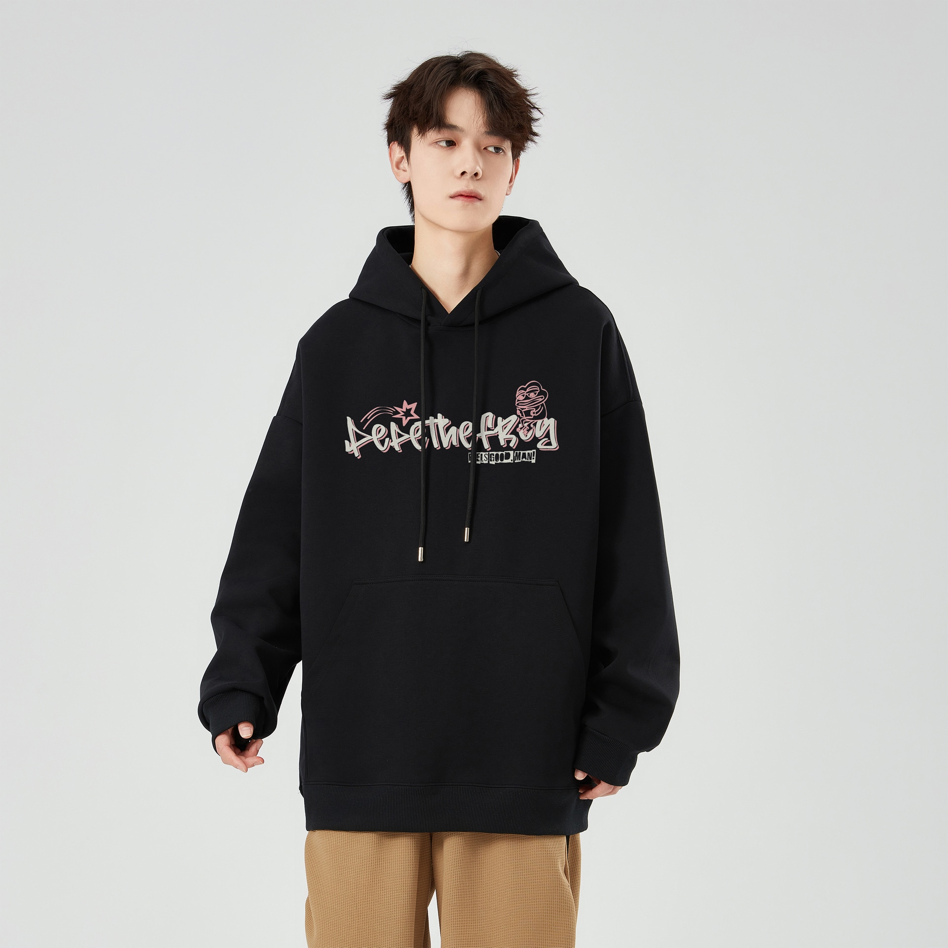Pepe The Frog Logo Hoodie — фото 2