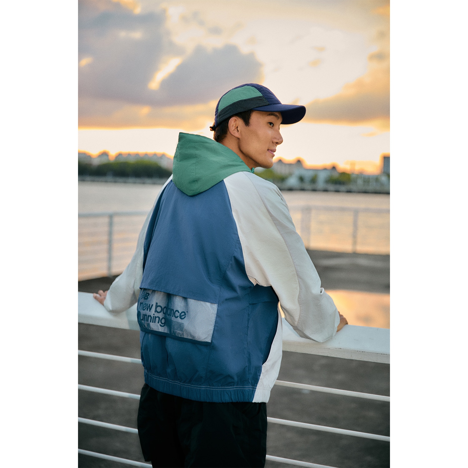 New Balance Retro Jacket Deep Blue — фото 3