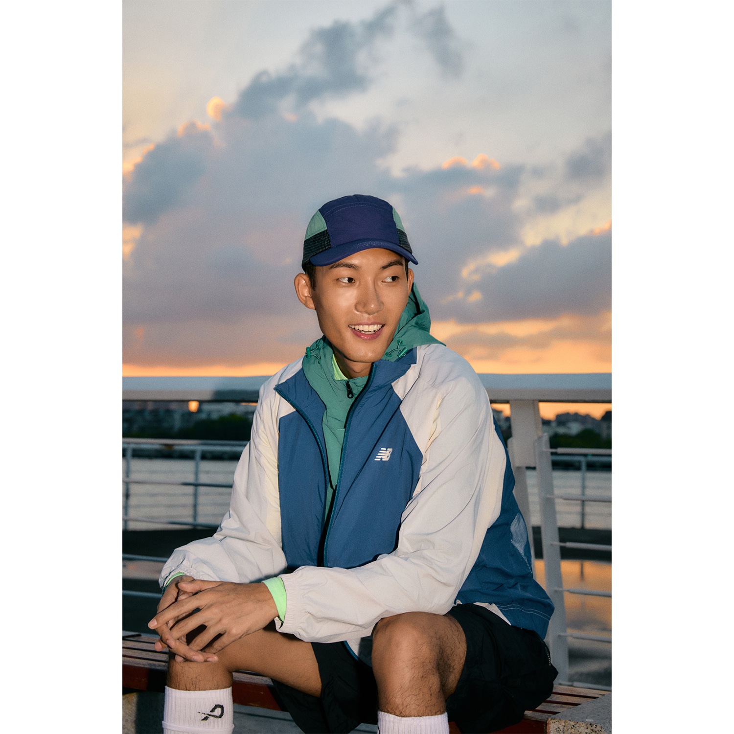 New Balance Retro Jacket Deep Blue — фото 4