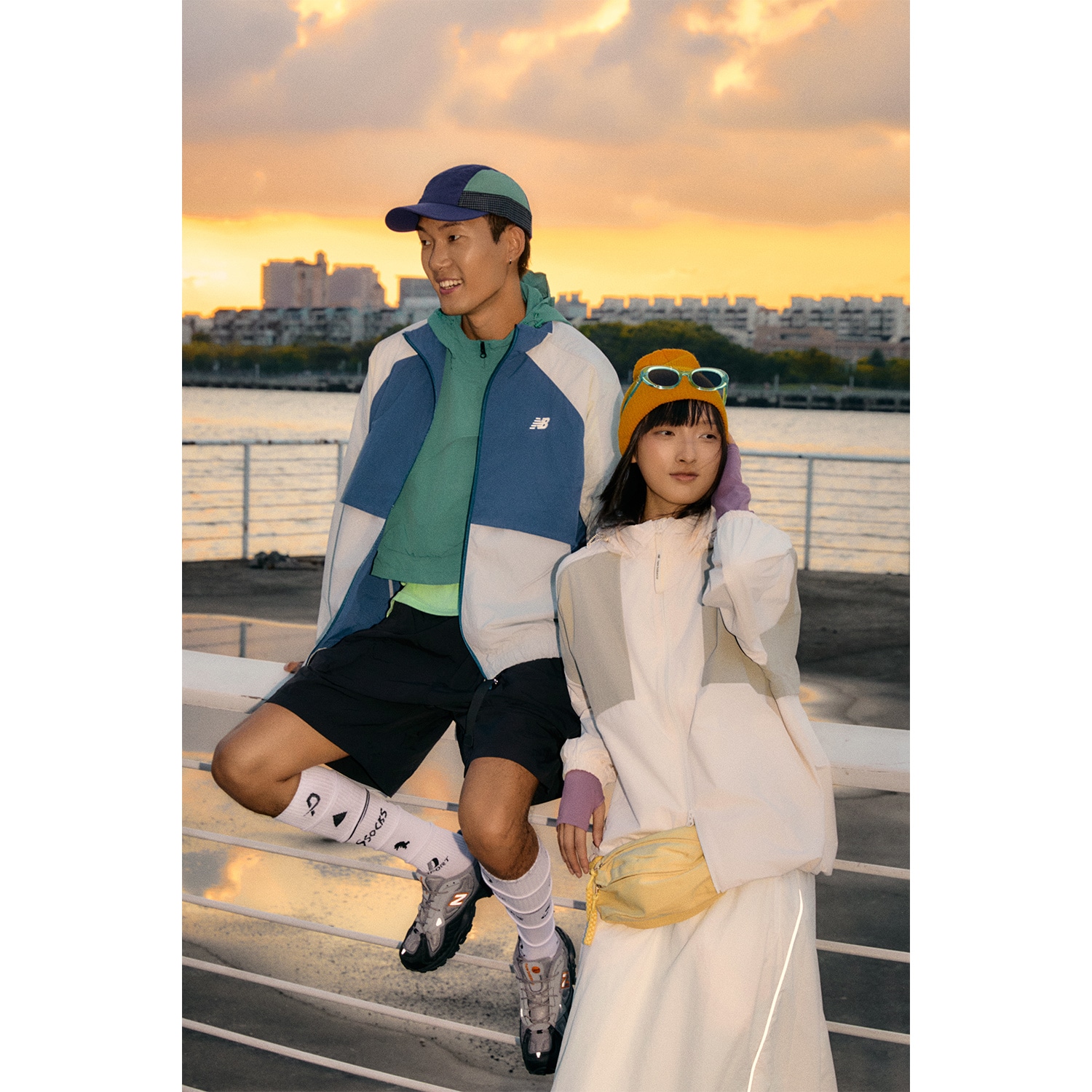 New Balance Retro Jacket Deep Blue — фото 5
