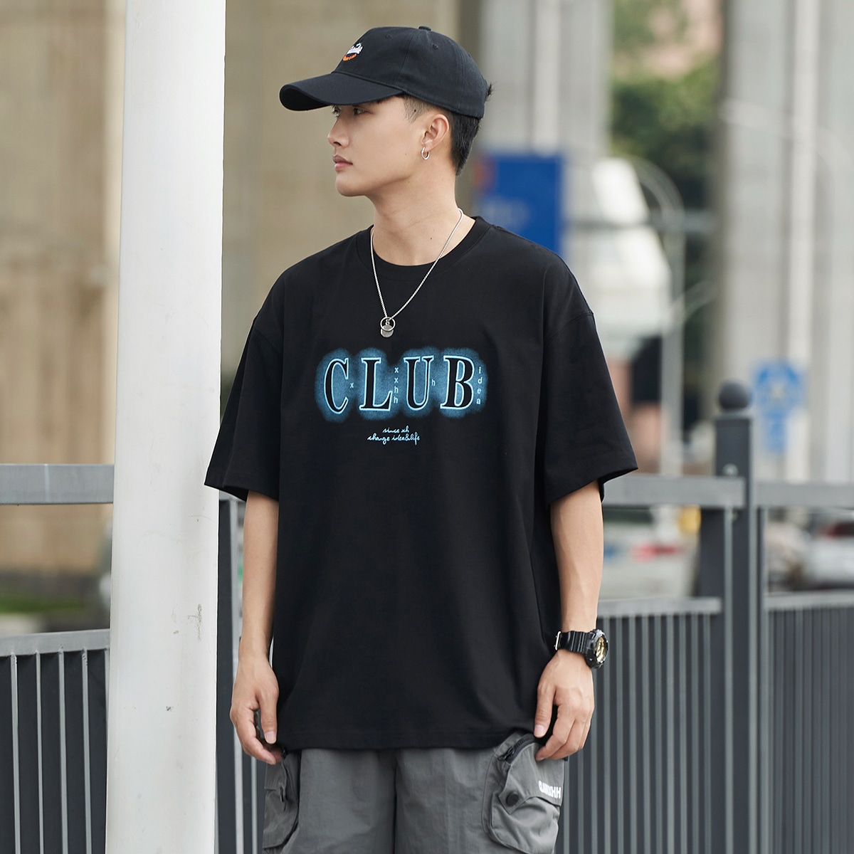 Clubxxhh Logo Tee Black — фото 4