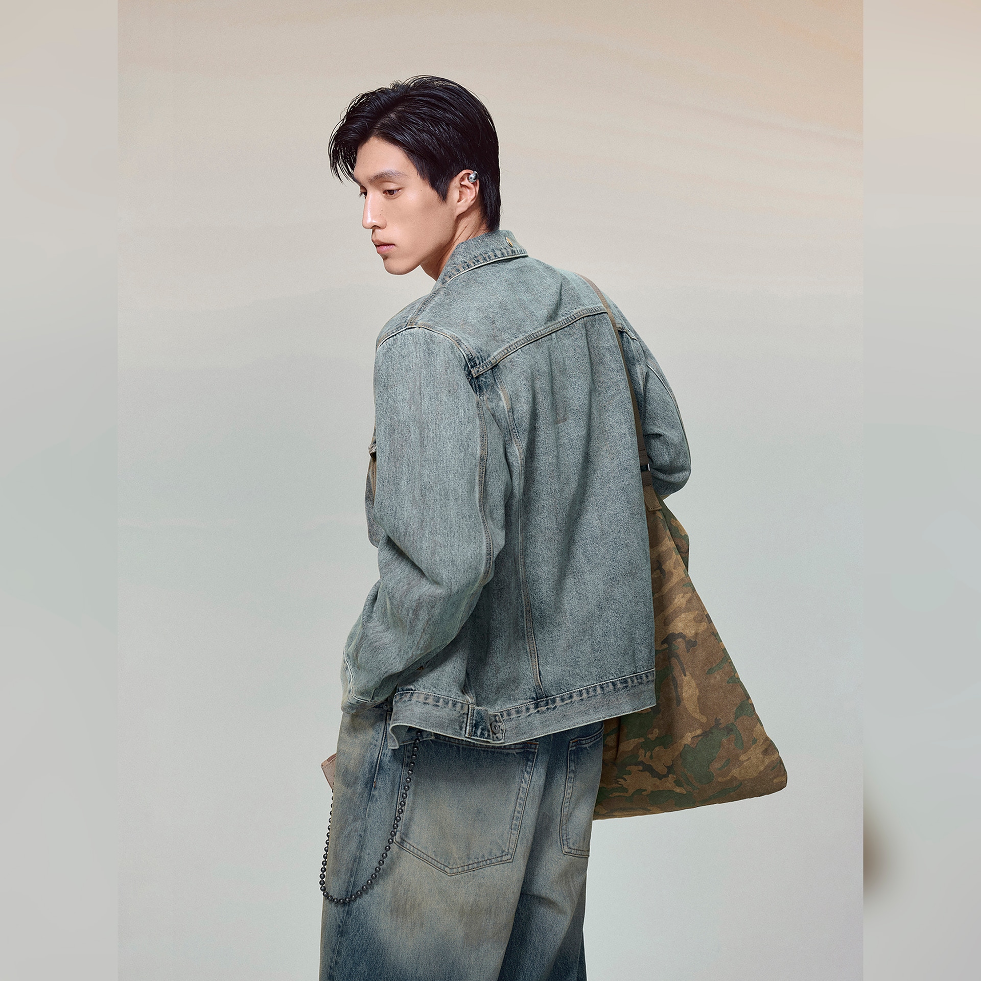 Haonanhuang Denim Jacket Blue — фото 3