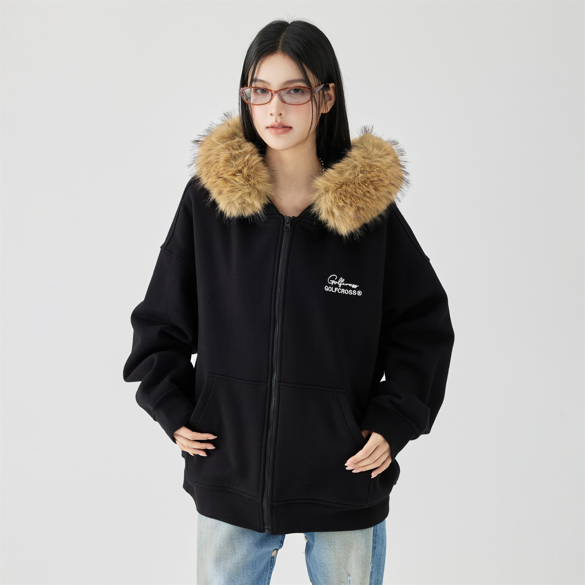 Golfcross Retro Embroidered Hoodie — фото 11