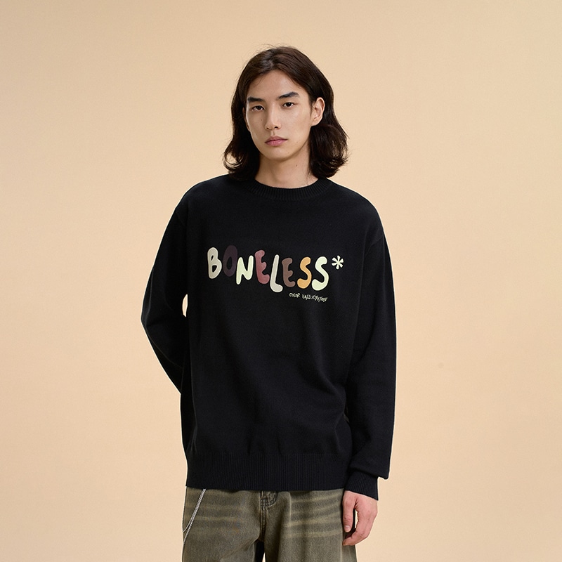 Boneless Logo Pullover Black — фото 4