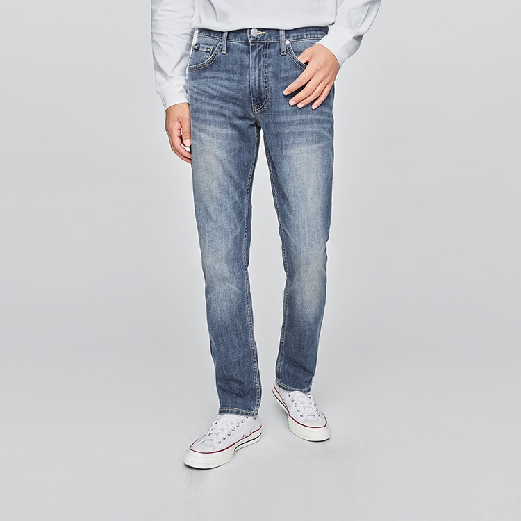 Lee FW25 726 Standard Mid-Rise Straight Five-Pocket Jeans — фото 3