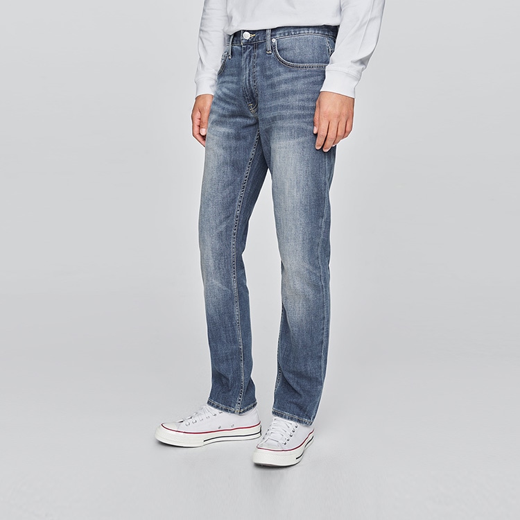 Lee FW25 726 Standard Mid-Rise Straight Five-Pocket Jeans — фото 5