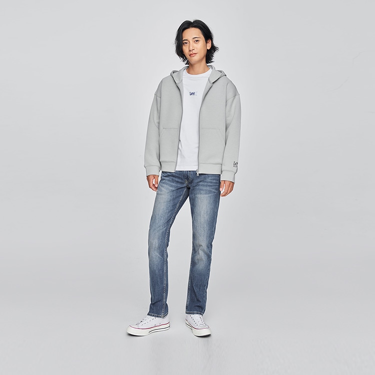 Lee FW25 726 Standard Mid-Rise Straight Five-Pocket Jeans — фото 6